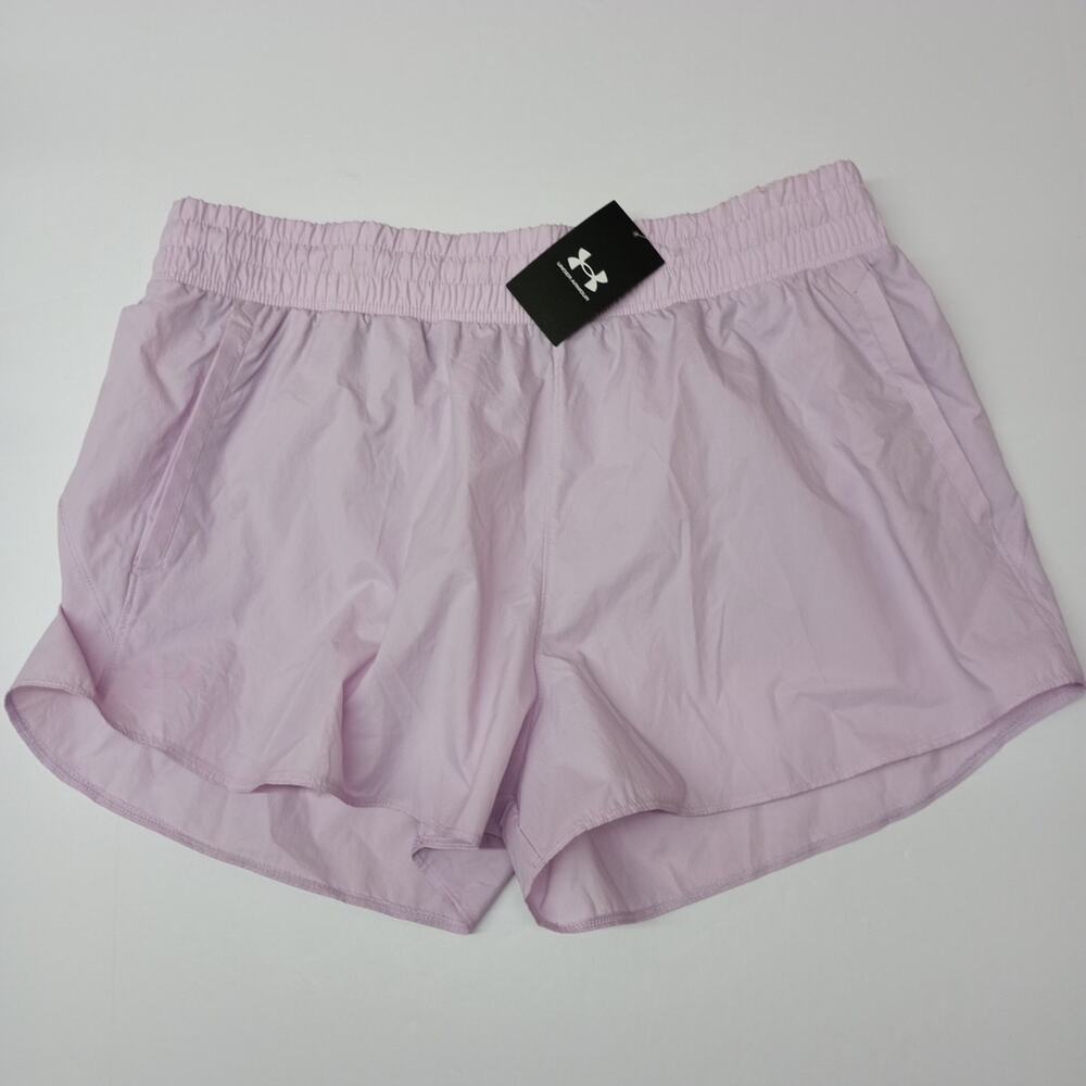 Under Armour Women’s Flex Woven 3" Shorts Size XL Purple NWT